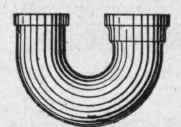 Fig. 176. Return Bend for Cast Soil Pipe.