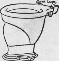 Fig. 40. Closet with Base Flange