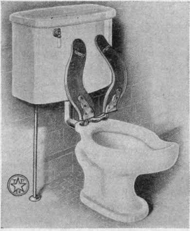 Fig. 42. Modern Low Tank Closet