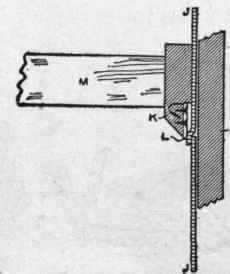 Fig. 62. Method of Keeping Lead in Place While Making Upright Seam in Tank.