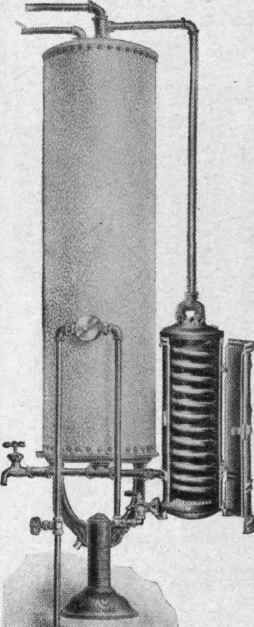 Fig. 90. Crane Gas Heater Connected