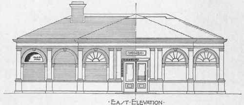 Fig. 120 Public Convenience Station No. 1, District of Columbia
