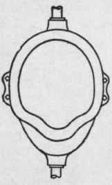 Fig. 48 Elevation Symbol for Urinal