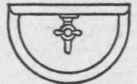 Fig. 58 Plan Symbol for Drinking Fountain