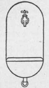 Fig. 59 Elevation Symbol for Drinking Fountain