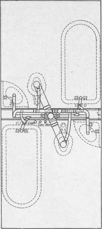 Fig. 70 Detail Plan of Bathrooms