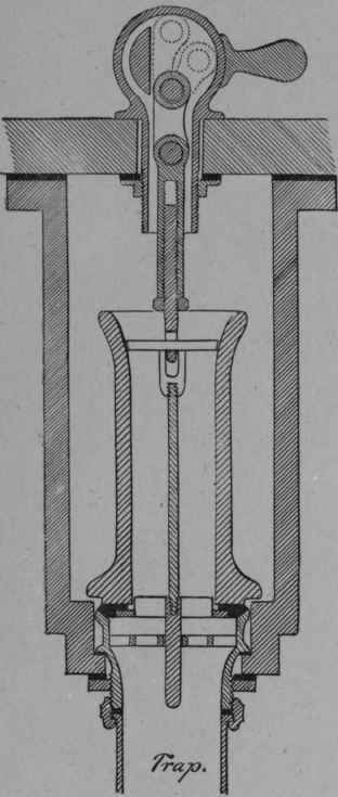 Fig. 47. Detail of Lifting Mechanism. Section through Niche.