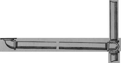Fig. 89.   Durham Arm for supporting a Water closet.