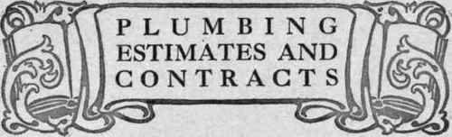 Plumbing Estimates And Contracts 2