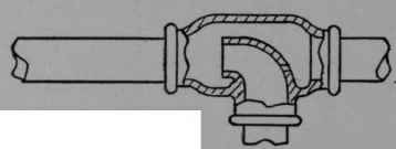 Fig. C. Detail of Non by pass Tee