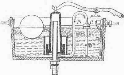 Fig. 121. Baxendale's  New Pattern  Siphon Cistern.