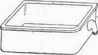 Fig. 14. Butler's Sink with faulty Overflow.