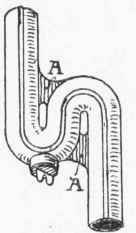Fig. 166. Claughton's Cast lead S trap with Webs and Burned Seams.
