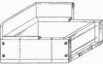 Fig. 25. Unlined Wood Sink.