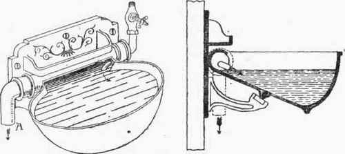 Fig. 50. Adams'  Tip over  Lavatory.