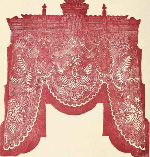 LACE LAMBREQUIN.