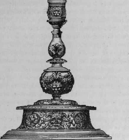 Candlestick, Italian, sixteenth century.