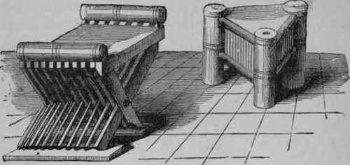 Fourteenth century seats.