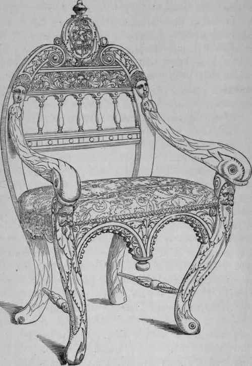 Seventeenth century chair.