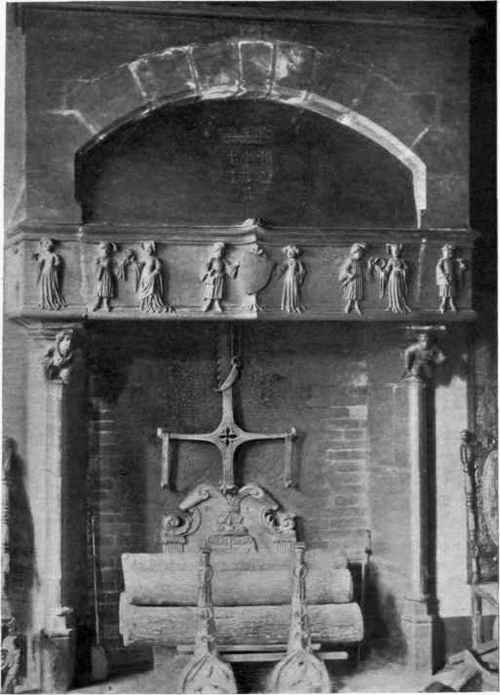 FIREPLACES WERE SOMETIMES OF ENORMOUS SIZE