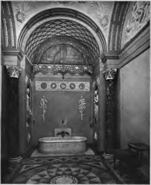 BATH ROOM, PITTI PALACE, FLORENCE.