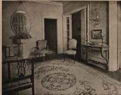 Example of a Charming Hall Spoiled by Too Pronounced a Rug