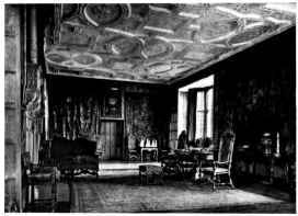 HISTORIC ROOM, ILLUSTRATING THE PRINCIPLES OF SUCCESSFUL WALL DECORATION AND CONSISTENT