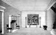 LATER ITALIAN RENAISSANCE ADAPTED IN LIGHTER SCALE TO A MODERN HALL.