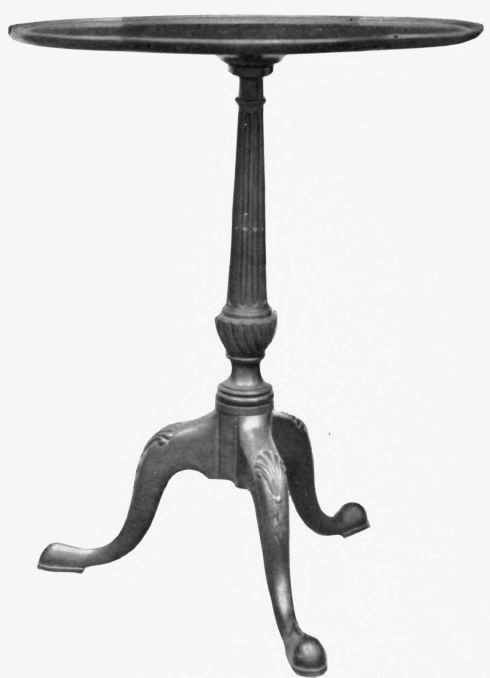 Small occasional tables are not only necessary in grouping furniture for convenient use.