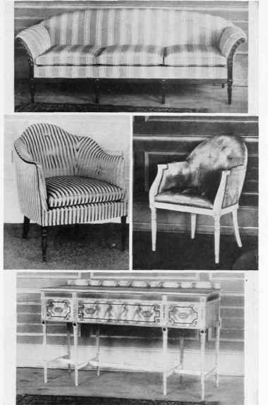 EIGHTEENTH CENTURY MAHOGANY SETTEE.