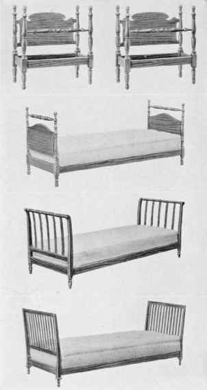 LOW POST TWIN BEDS AND DAY BEDS.