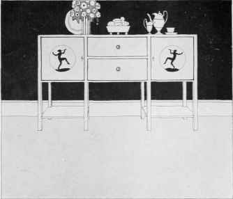 Painted Sideboard.