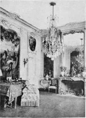 RESTRAINED ROCOCO WALL DECORATION.