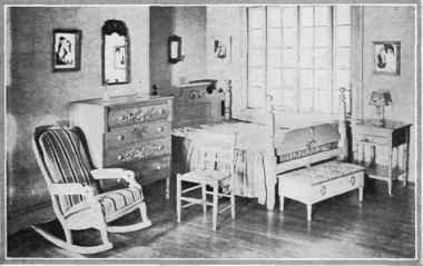 SIMPLE DECORATED FURNITURE SUITABLE FOR EITHER MODERN OR PERIOD USE BRITISH FURNITURE.