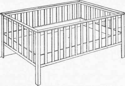 CHILD'S BEDSTEAD