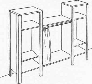 CHILD'S CLOTHES PRESS