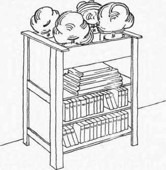 FLOWER  AND BOOK STAND