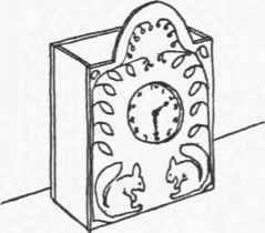 NURSERY CLOCK CASE