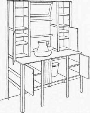 WASHSTAND AND DRESSER