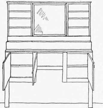 Washstand And Dresser 154