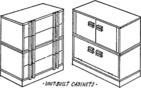 unit build cabinets