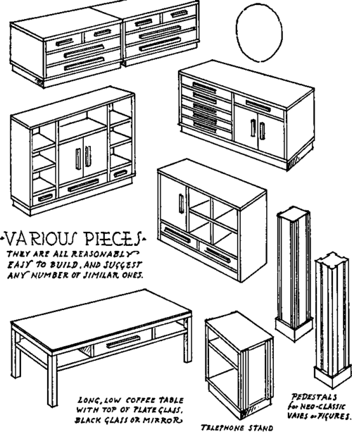 various pieces