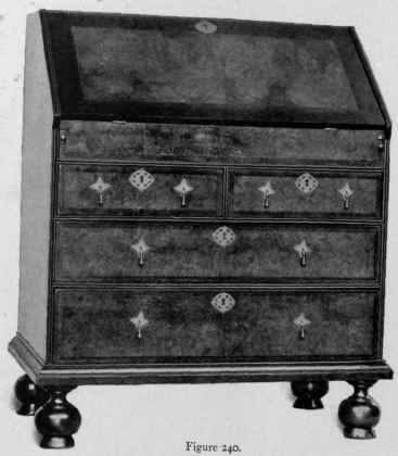 Ball Foot Scrutoire, about 1700 10.