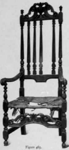 Banister Back Chair, first quarter eighteenth century.