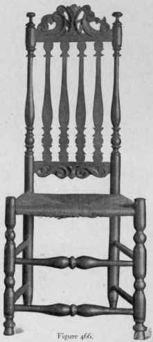 Banister Back Chair, first quarter eighteenth century.
