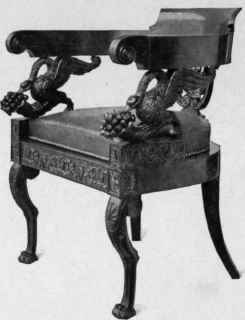Carved Chair in Sheraton style, 1800 10.