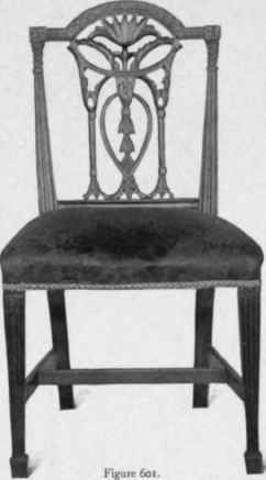 Chair in Sheraton style, 1785 95.