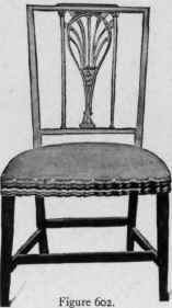 Chair in Sheraton style, 1785 95.