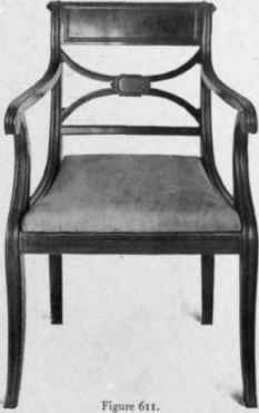 Chair in Sheraton style, 1800 10.