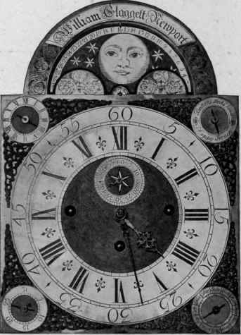 Dial to following clock.